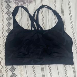 Camo sports bra
